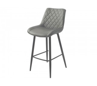 Silvia Bar Stool - Grey PU