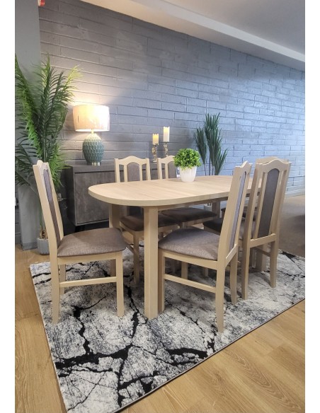 Lombardy 1+6 Extending Dining Set