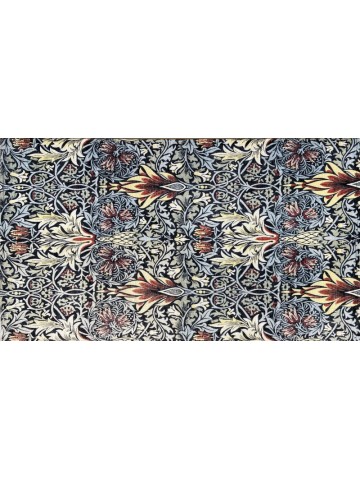 Adare Rugs - Navy/Rust