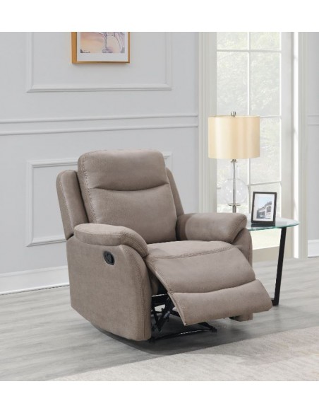 Reeves Manual Recliner Armchair - Sultry