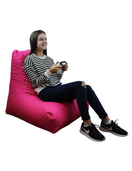 Quilted Beanbag - Pink