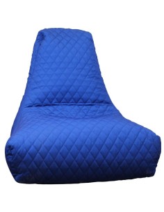 Quilted Beanbag - Royal blue