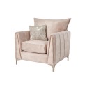 Pembrooke Fixed Armchair - Sand Fabric