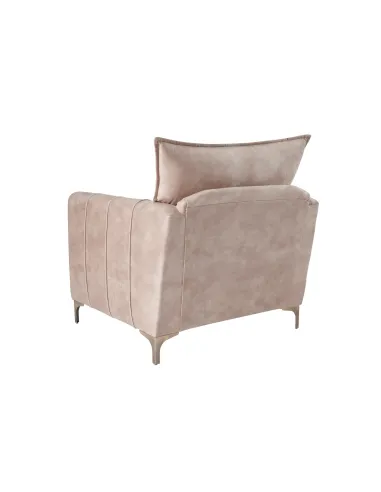 Pembrooke Fixed Armchair - Sand Fabric