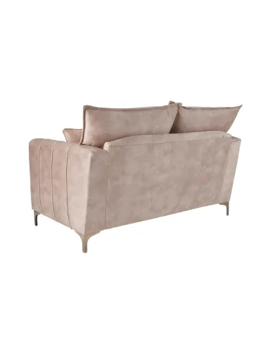 Pembrooke 2 Seater Fixed Sofa - Sand Fabric