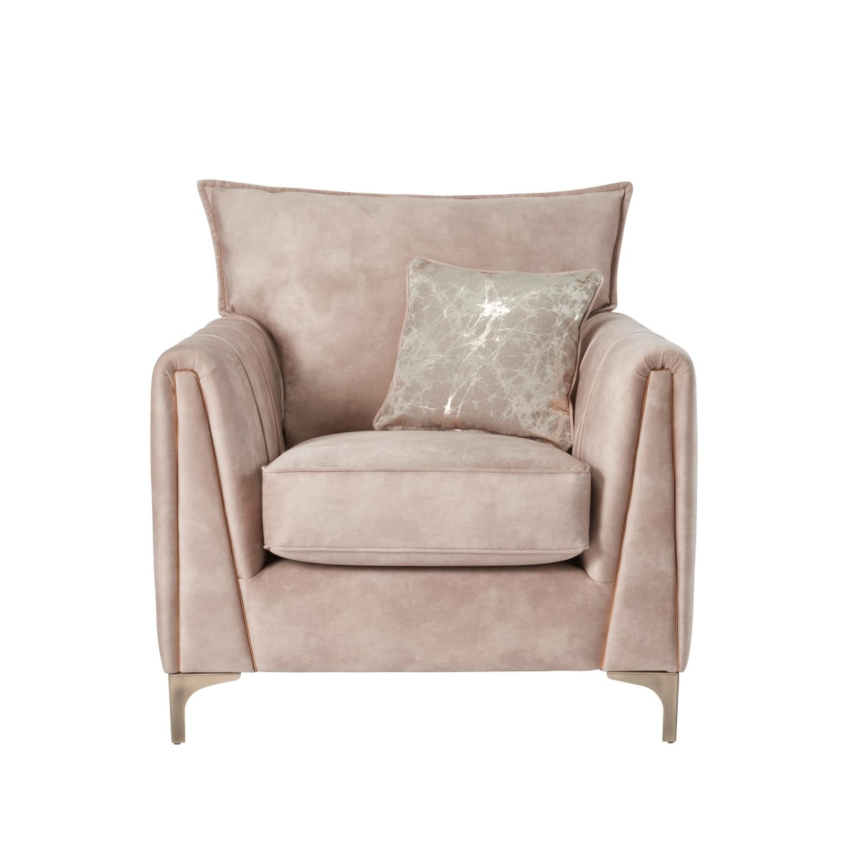 Pembrooke 3+1+1 Fixed Sofa Set - Palladium Sand