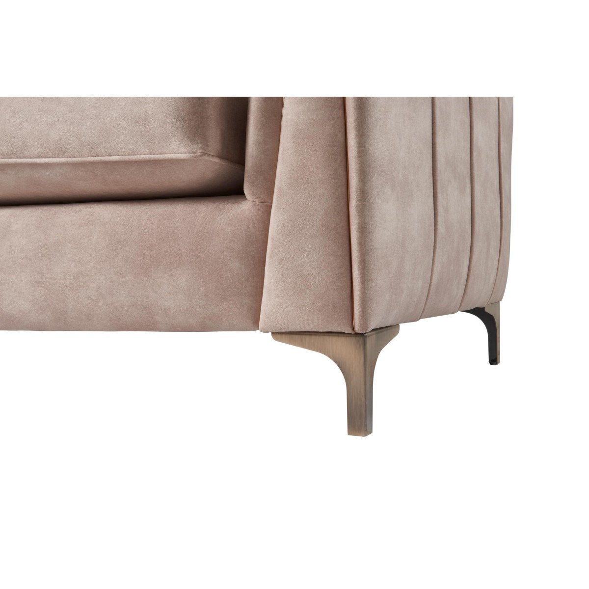 Pembrooke 3+2 Fixed Sofa Set - Palladium Sand