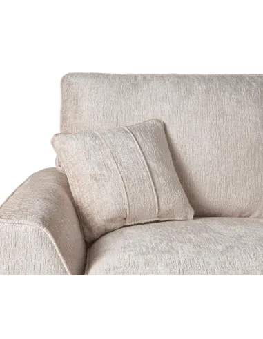 Rialto 3+2 Seater Sofa Set - Stone Fabric