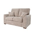 Rialto 1.5 Fixed Seater - Stone Fabric