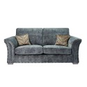 Quincy 3+1+1 Fixed Seater Sofa Set - Meridian Coal Fabric