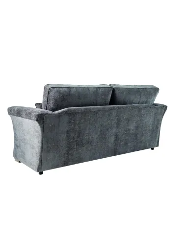 Quincy 3+1+1 Fixed Seater Sofa Set - Meridian Coal Fabric