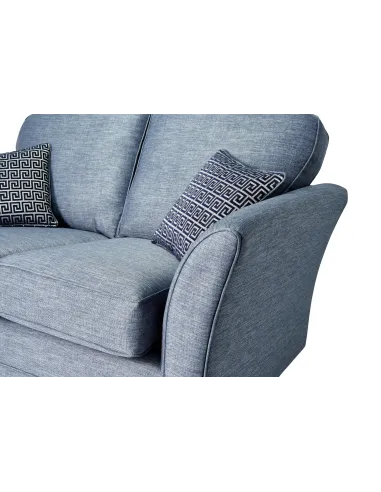 Tolado Fixed 2 Seater Sofa - London Denim