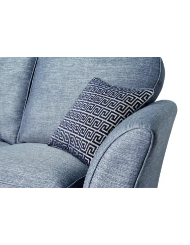 Tolado Fixed 2 Seater Sofa - London Denim