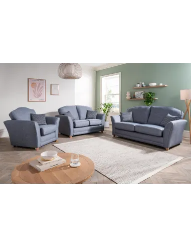 Tolado Fixed Armchair - London Denim