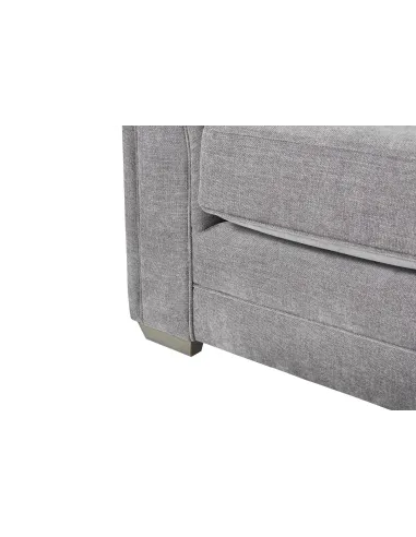 Oakland Fixed 1.5 Seater Sofa - Ascot Shark Fabric