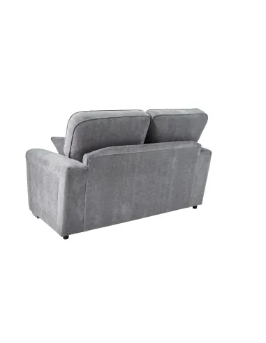 Oakland Fixed 2 Seater Sofa - Ascot Shark Fabric