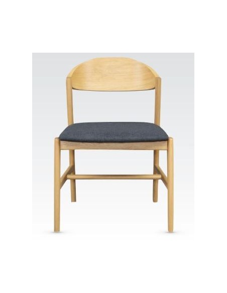 Carrington Dining Chair - Oak/Beige