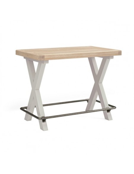 Salcombe Bar Table - Light Grey