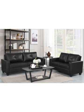 Vivo 3+2 Sofa Suite - Black...