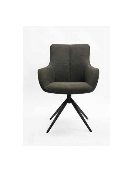 Atlas Swivel Dining Chair - Green