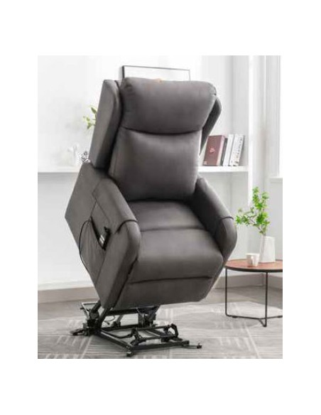 Corcoran Manual Tilt & Rise Armchair - Grey