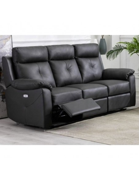 Milano Electric 3 Seater Sofa - Anthracite