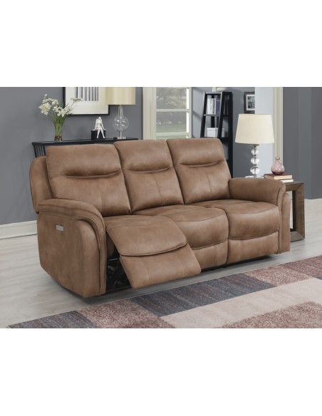 Camilla Electric 3 Seater Electric Sofa - Sahara (Ex-display Naas)