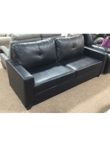 Vivo 3 Seater Sofa - Black...