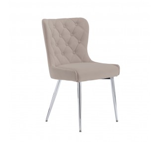 Button Back Dining Chair -...