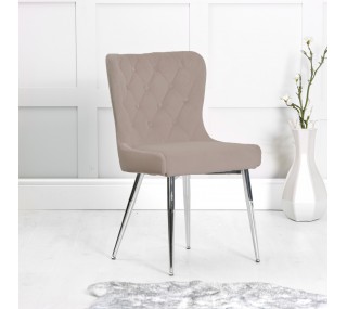 Button Back Dining Chair -...