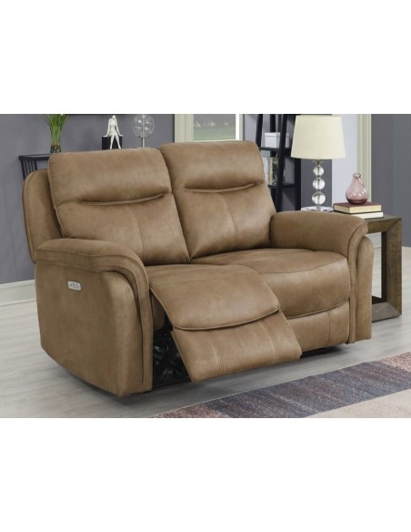 Camilla 2 Seater Electric Recliner Sofa - Sahara (Ex-Display Naas)