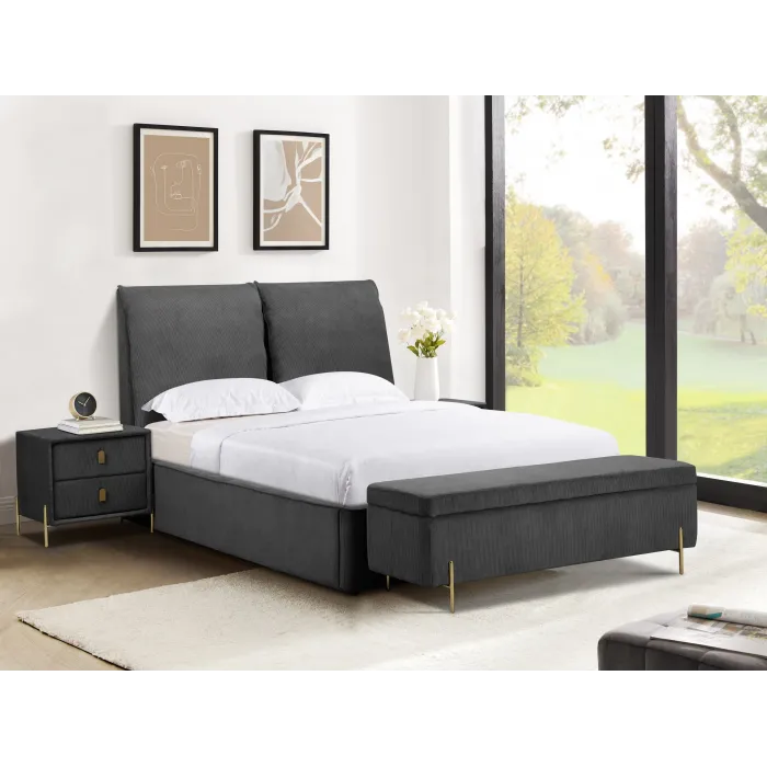 Waterford Bedside Locker - Grey