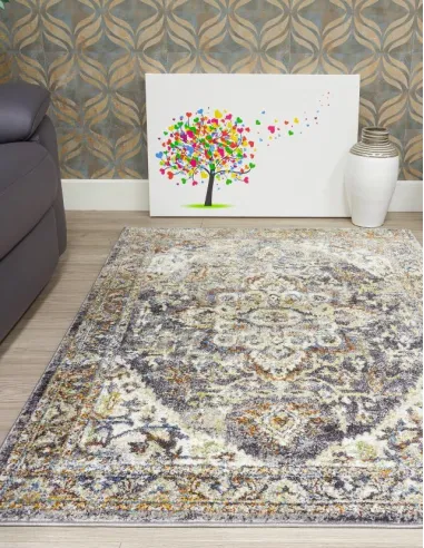 Verdi Rosette Rugs - Various Sizes