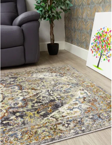 Verdi Rosette Rugs - Various Sizes