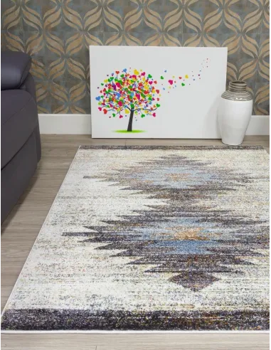 Verdi Double Diamond Rugs - Various Sizes