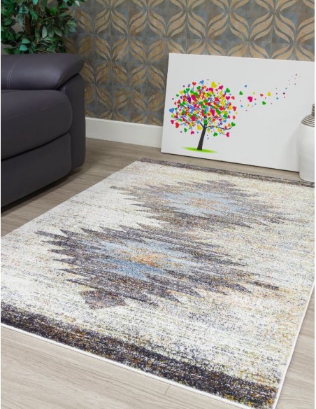 Verdi Double Diamond Rugs - Various Sizes