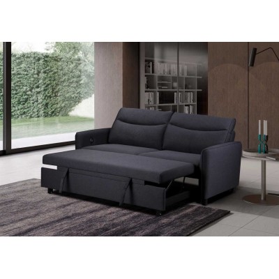Sheila Dark Grey Sofabed - Eclipse