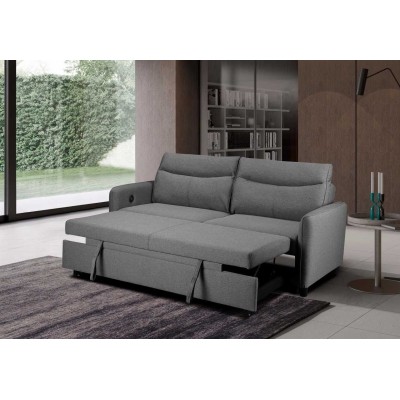Sheila Light Grey Sofabed - Pepper