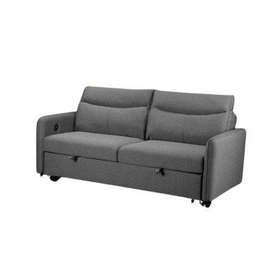 Sheila Light Grey Sofabed - Pepper