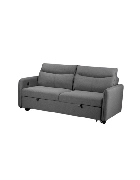 Sheila Light Grey Sofabed - Pepper