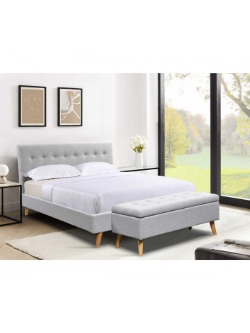 Roscommon 4FT6 Bedframe - Grey