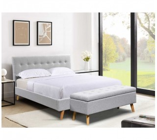 Roscommon 4FT6 Bedframe - Grey