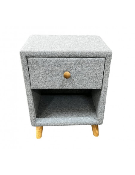 Roscommon Bedside Locker - Grey