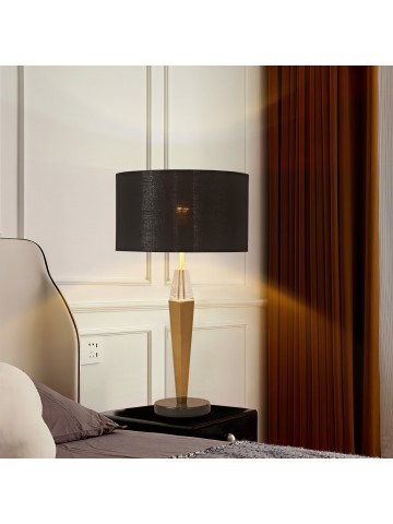 T108019S Lamp - Black/Gold