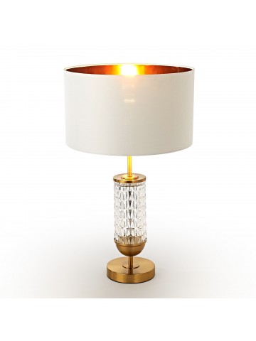 T108040A Lamp - Gold/White