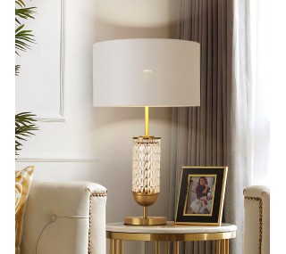 T108040A Lamp - Gold/White