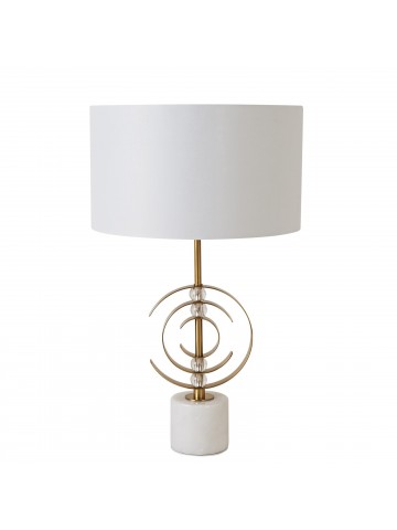 T209023 Lamp - Gold/White