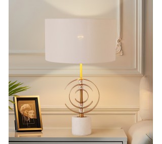 T209023 Lamp - Gold/White