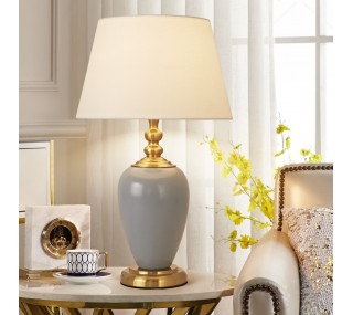 T2313 Lamp - Gold/Blue/White