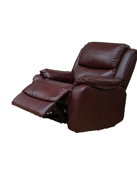 Emilio Recliner Armchair - Wine